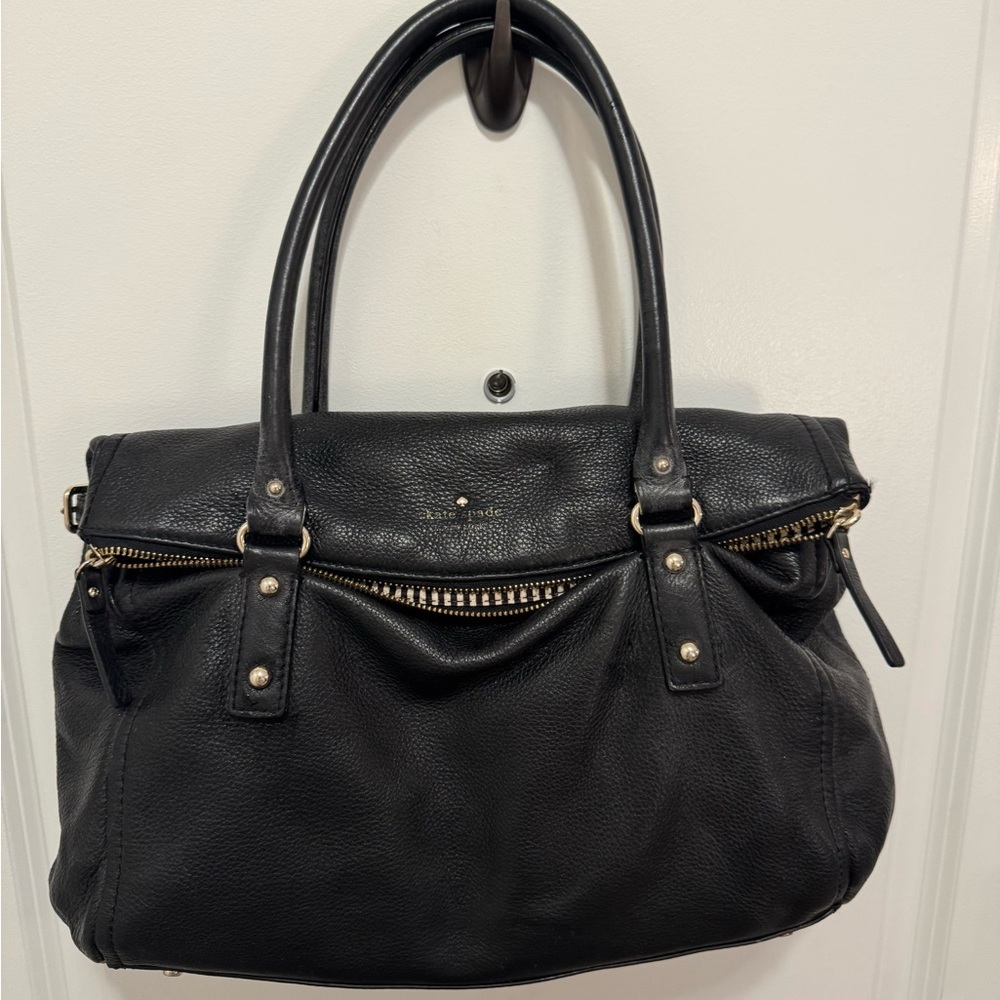 Kate Spade Black Leather Handbag